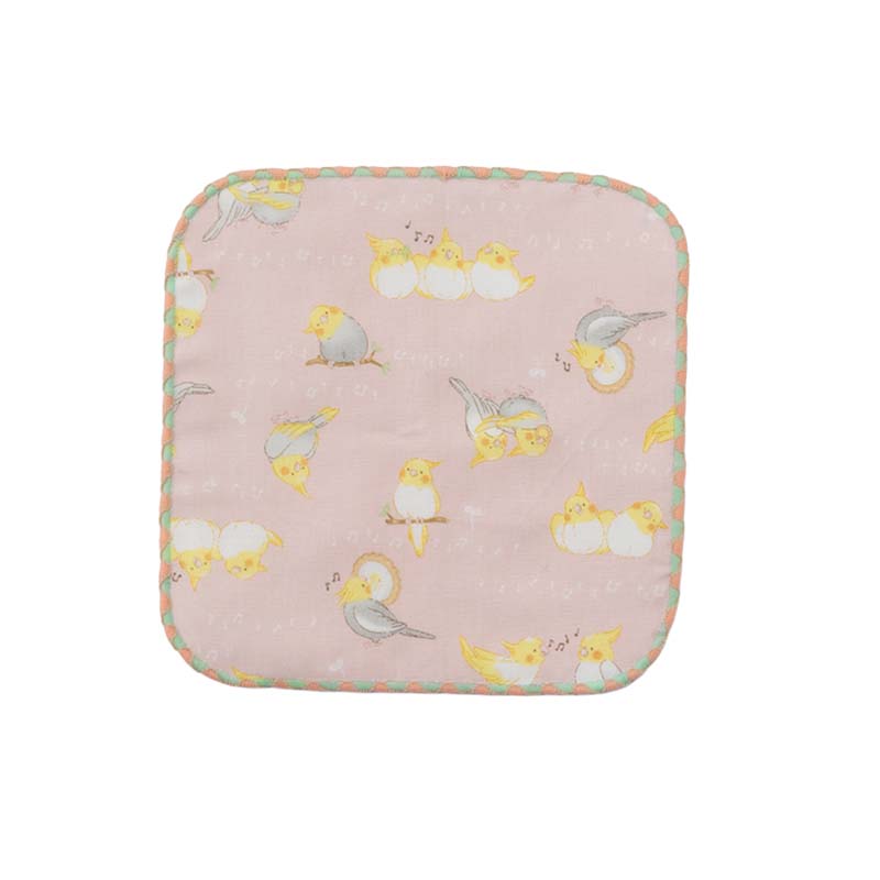 COCOWALK ミニハンカチ  ハミング  オカメインコ/ PK